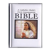 Catholic Child's First Communion Bible - Girl