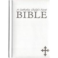My First Bible - Catholic Edition White Imm Lther