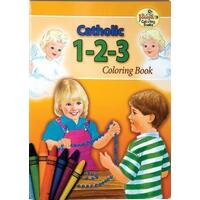 Catholic 123 Colouring Book