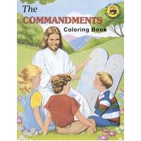 Commandments Colouring Book