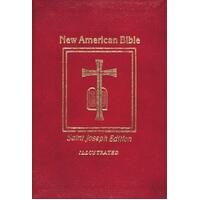 New American Bible Delux Edition Red