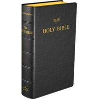 Douay Rheims Bible Pocket Size Black Leather