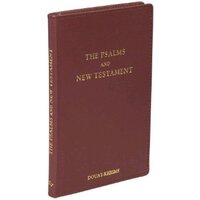 Psalms and New Testament (Burgundy Leather) Leather