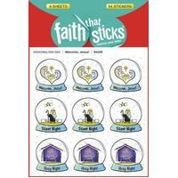 Stickers Faith that Sticks Welcome Jesus