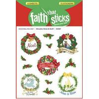 Stickers Faith that Sticks Wreaths Stick-N-Sniff