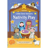 Little First Stickers Nativity Play