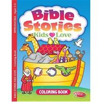 Bible Stories Kids Love Colouring Book