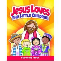 Jesus Loves the Little Children Colouring Book (Ages 2-4)