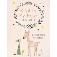 Kept in My Heart KJV Bible: A Keepsake For Baby