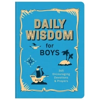Daily Wisdom for Boys: 365 Encouraging Devotions and Prayers
