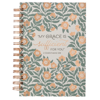 Journal: My Grace is Sufficient For You Floral