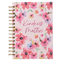 Journal: Kindness Matters, Pink Floral
