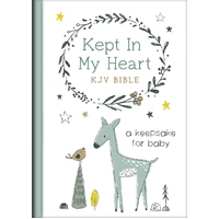 Kept in My Heart KJV Bible: A Keepsake For Baby