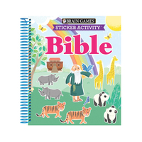 Brain Games - Sticker Activity: Bible