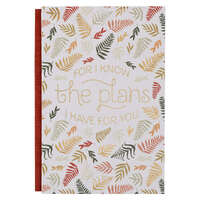 The Plans Fall Leaf (Jer. 29:11) - Quarter-Bound Journal