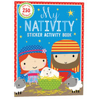 My Nativity Sticker Activity Book (4 Pages Stickers)