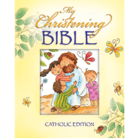 My Christening Bible: Catholic Edition (Yellow)