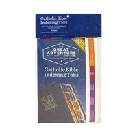 Great Adventure Catholic Bible Indexing Tabs - Ascension Press