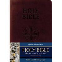 Douay-Rheims Bible (Burgundy Padded)