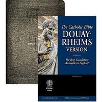 Douay-Rheims Bible (Black Genuine Leather) Standard Print Size
