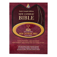 New Catholic Bible Giant Print Burgundy