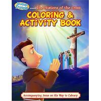Stations of the Cross Colouring and Activity Book - Brother Francis