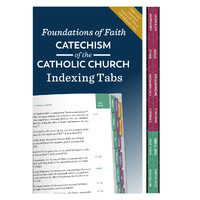 Foundations of Faith Catechism of the Catholic Church Indexing Tabs - Ascension