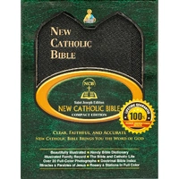 New Catholic Bible Compact Size Black