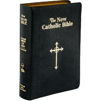 New Catholic Bible Compact Size Black