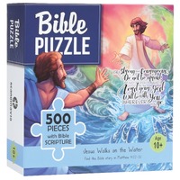 Bible Jigsaw Puzzle: Jesus Walks on Water (500 Pieces)