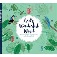 God's Wonderful World: A Combined Rub Down Transfer and Colouring Book