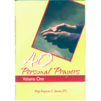 40 Personal Prayers: Volume 1