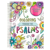 Coloring Book: Coloring Through the Psalms