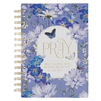 Journal: Butterfly, Pray, Blue
