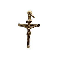 9ct Gold Crucifix Log 26mm
