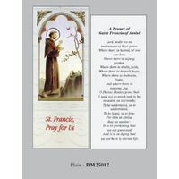 Bookmark - St Francis