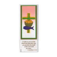 Bookmark Communion - Cross