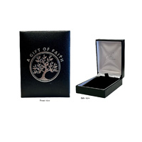 Jewellery Box Empty - Black - Gift of Faith