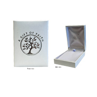 Jewellery Box Empty Pendant (Gift of Faith) - White
