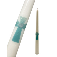 Candle Baptismal Taper - Boy