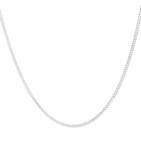 Sterling Silver Curb Chain (0.08 grams p/cm)