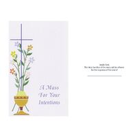 Card - Mass Intention