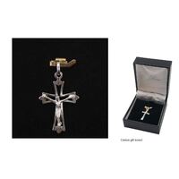 Sterling Silver Crucifix - 25 x15mm