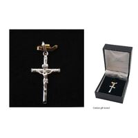 Sterling Silver Crucifix - 25mm x 17mm