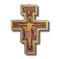 San Damiano Wooden Crucifix 1450 x 1050mm