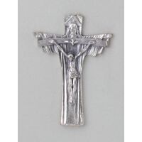 Crucifix - Silver Trinity 55mm