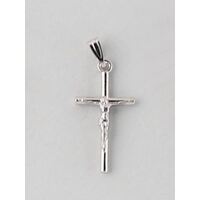 Crucifix - Silver 25mm