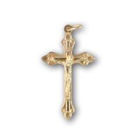 Crucifix - Gold 30mm