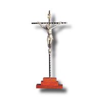 Standing Metal Crucifix - 190 x 90mm