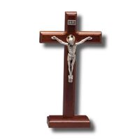 Crucifix Beechwood Standing - 240 x 125mm